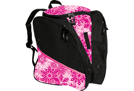 Transpack Snowflake Ice Skate Bag Pink