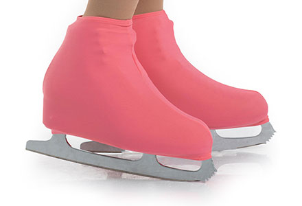 Lycra Skate Boot Covers Coral