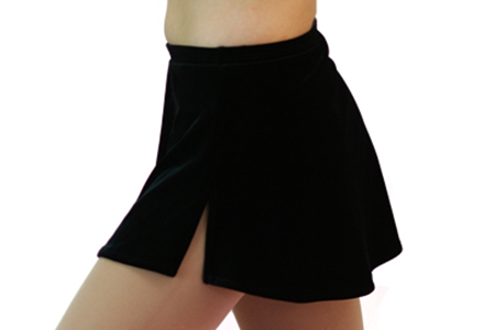 Velvet Ice Skating Skirt. Part of the Chloe Noel Skirts and Shorts collection available to buy from Skatey.co.uk