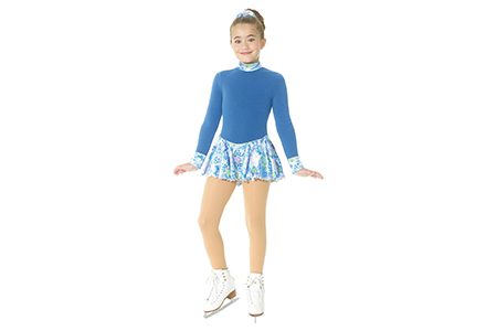 Polartec Fleece Ice Skating Dress. Part of the Mondor Skating Dresses collection available to buy from Skatey.co.uk