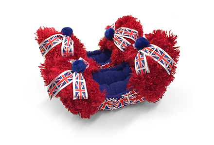 Union Jack Soakers. Part of the Fuzzy Soakers collection available to buy from Skatey.co.uk