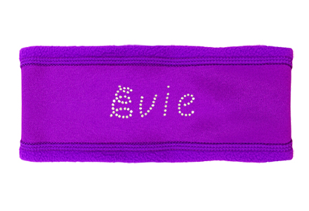 Personalised Crystal Headband. Part of the Rhinestone Ice Skating Clothing collection available to buy from Skatey.co.uk