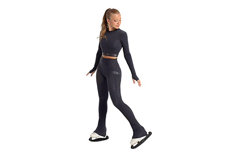 Skating Leggings with Integrated Pocket. Part of the Intermezzo collection available to buy from Skatey.co.uk